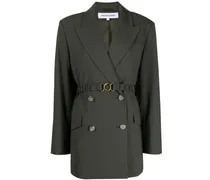 Doppelreihiger Hutchinson Trenchcoat - Grün