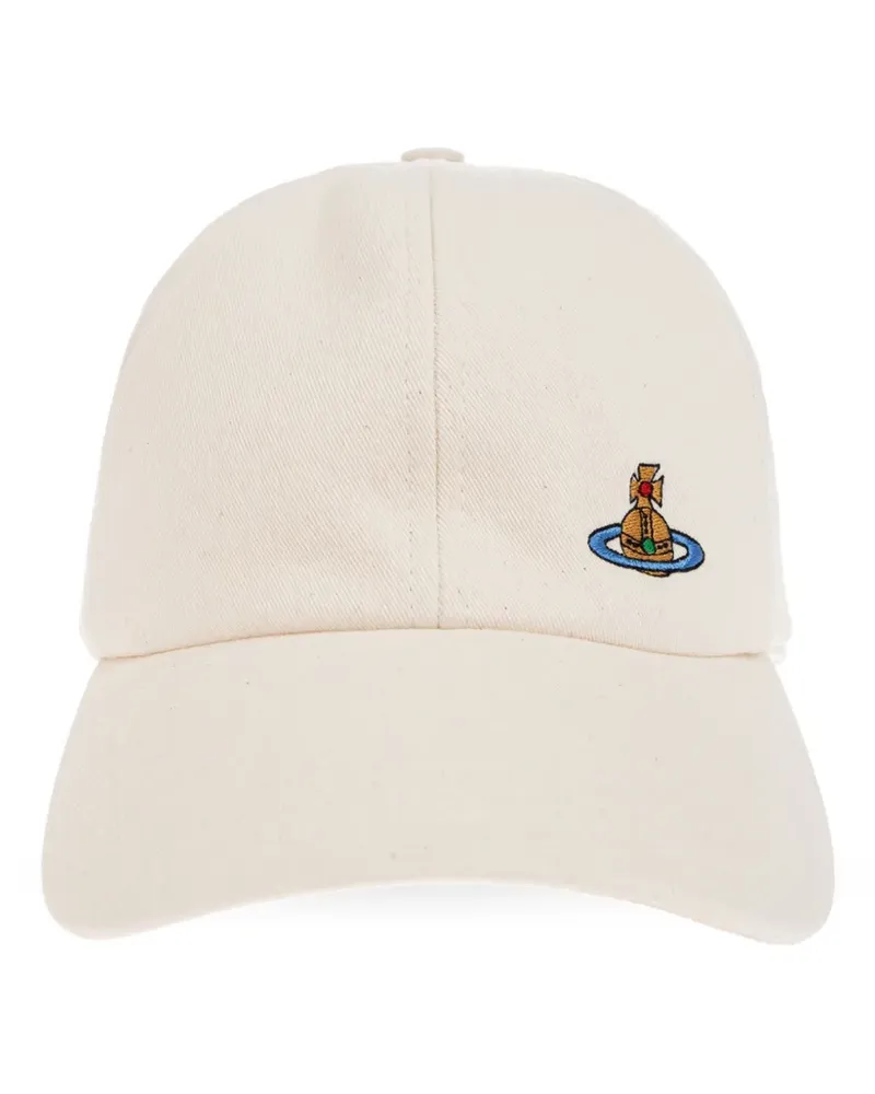 Vivienne Westwood Baseballkappe mit Orb-Stickerei - Nude Nude