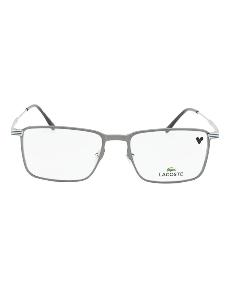 Lacoste rectangle-frame glasses - Grau Grau