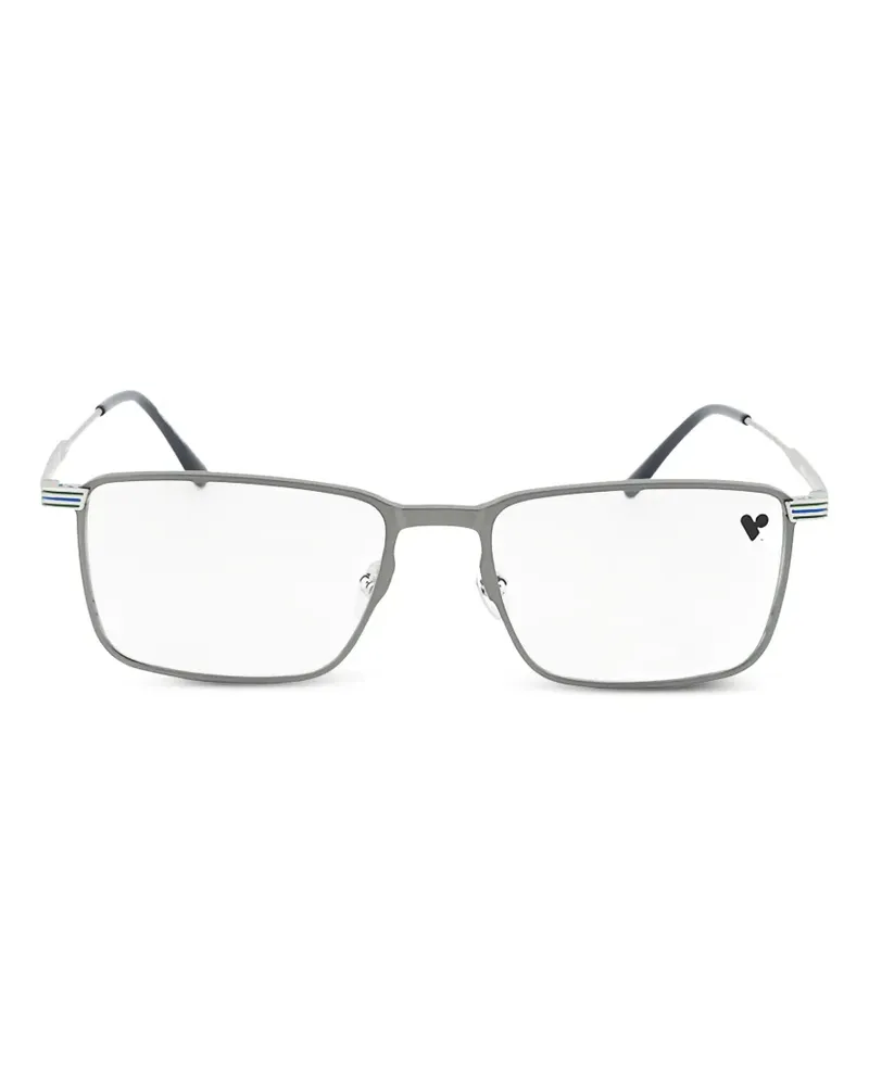 Lacoste Brille mit eckigem Gestell - Grau Grau