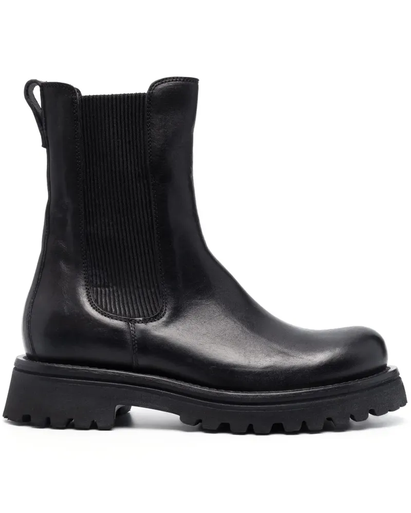 Moma Tronchetto Stiefeletten - Schwarz Schwarz