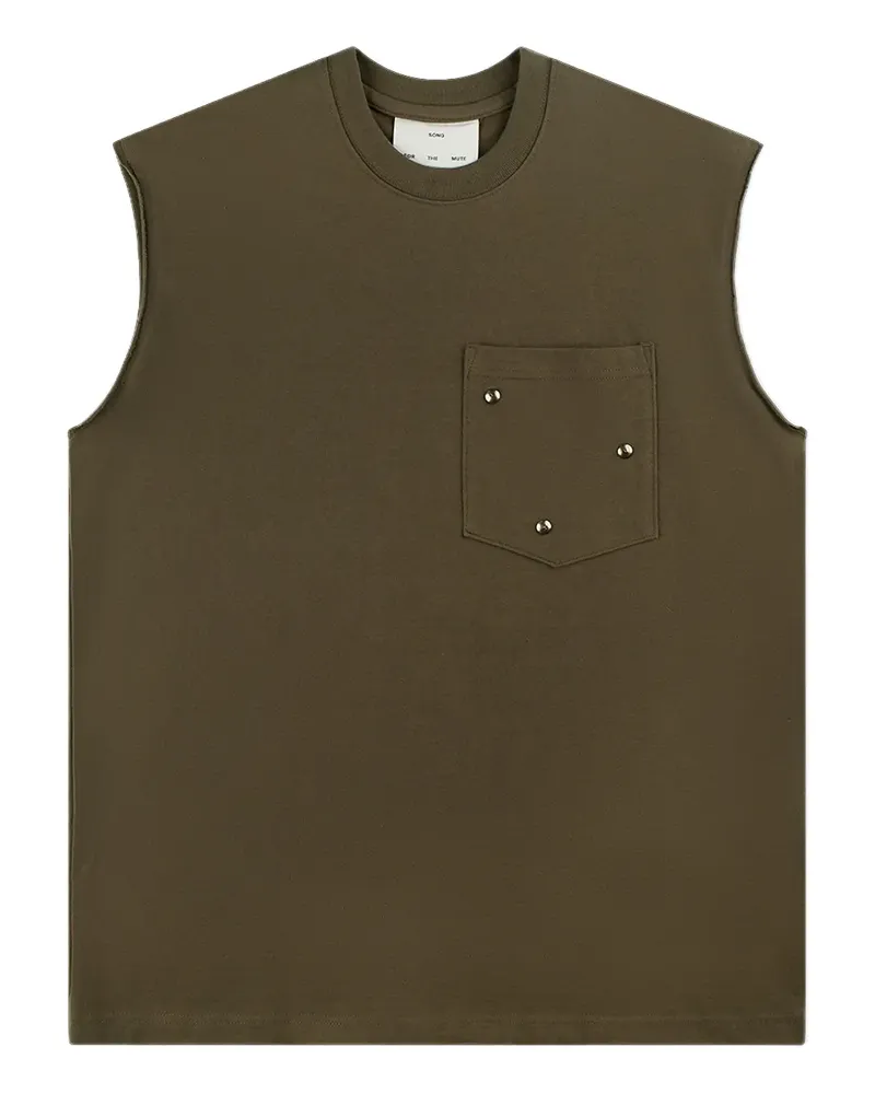 Song For The Mute Tanktop mit Arabesque-Print - Braun Braun