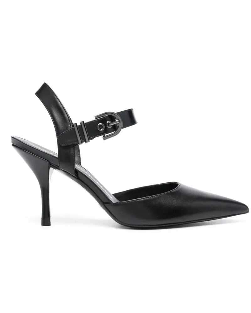Stuart Weitzman Pumps mit spitzer Kappe 85mm - Schwarz Schwarz