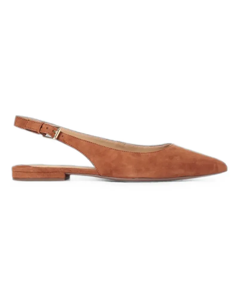 Ralph Lauren pointed-toe slingback ballet flats - Braun Braun