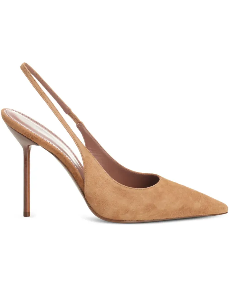 Paris Texas Spitze Lidia Slingback-Pumps - Nude Nude