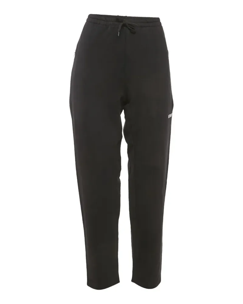 VETEMENTS Jogginghose mit Logo-Stickerei - Schwarz Schwarz