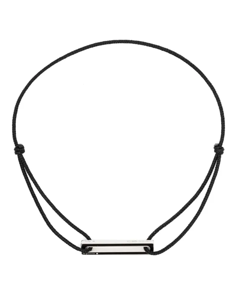 Le Gramme Le 1,7g bracelet - Schwarz Schwarz