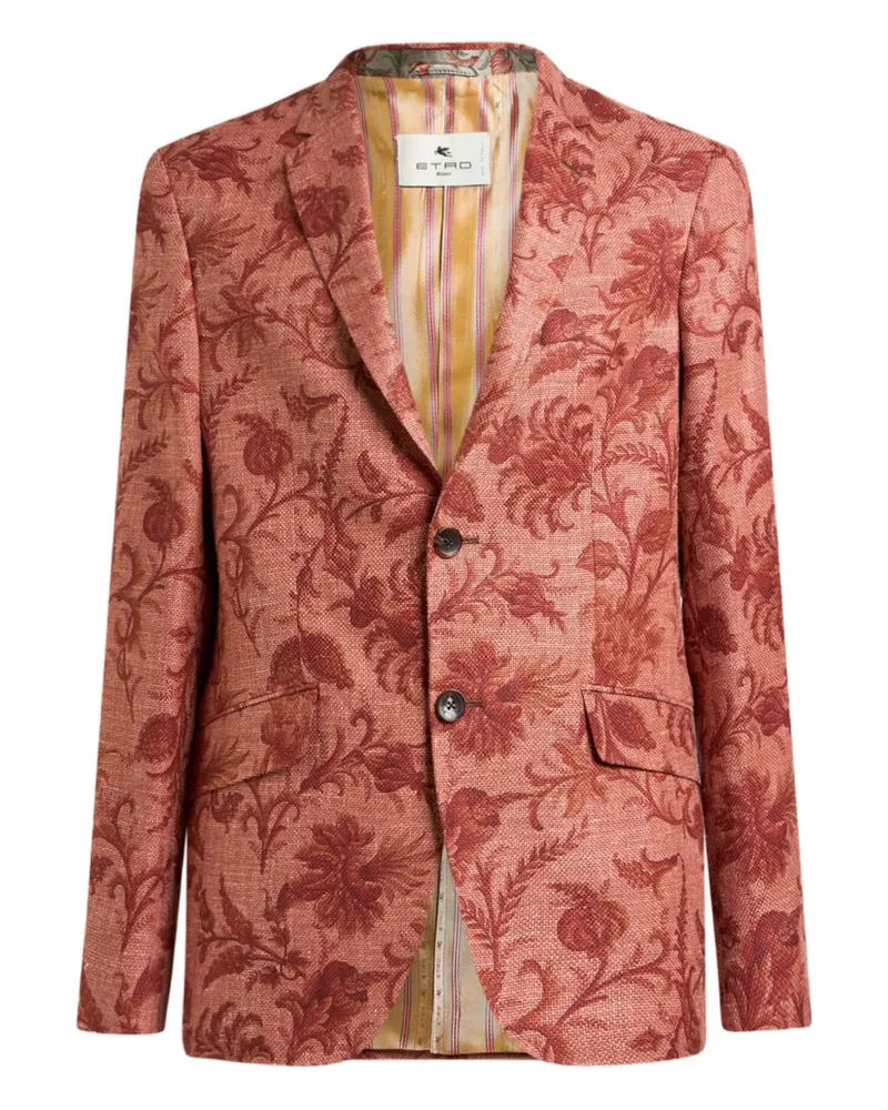 Etro Einreihiges Sakko - Rot Rot