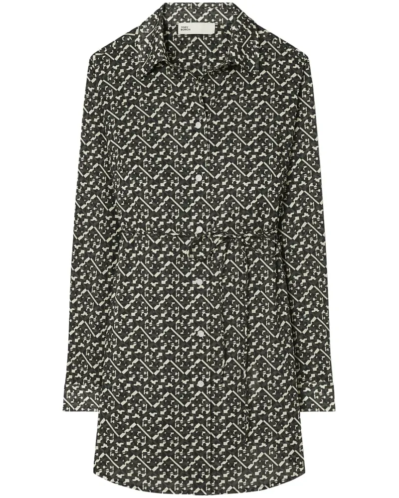 Tory Burch Brigitte Tunika - Schwarz Schwarz