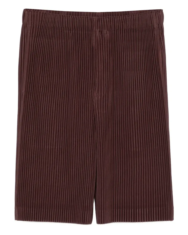 Issey Miyake Shorts mit Bundfalten - Braun Braun