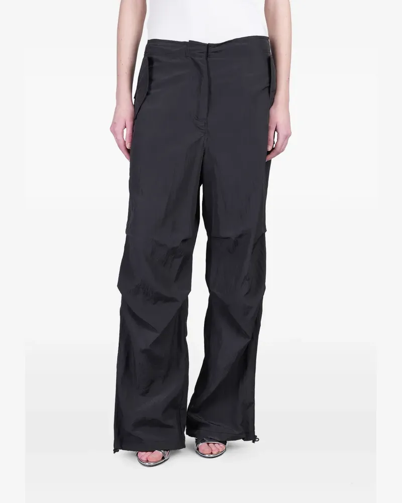 Laneus Hose mit geradem Bein - Schwarz Schwarz