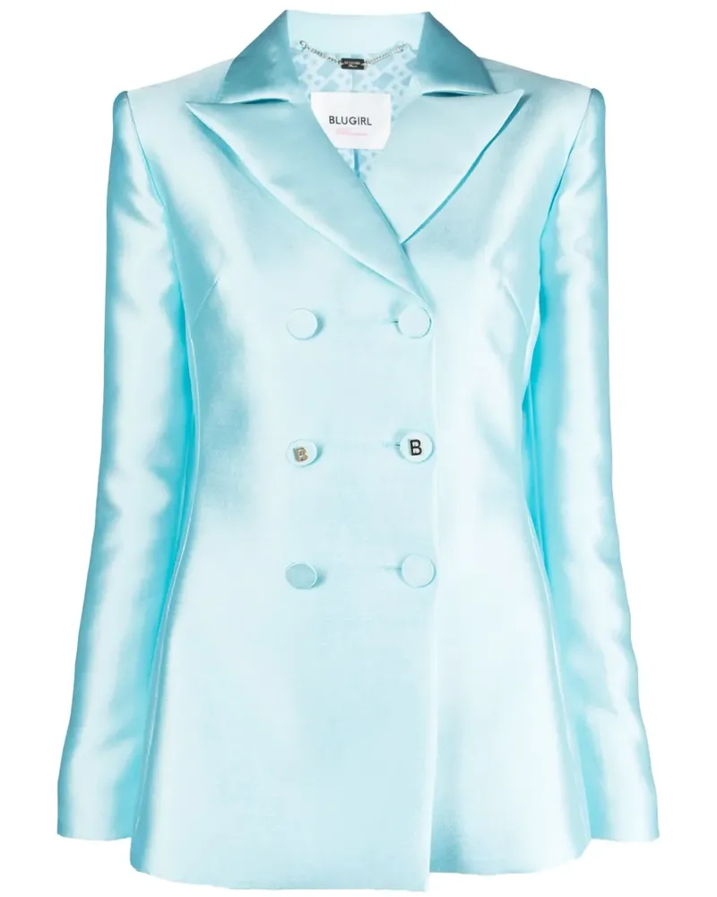 Blumarine Doppelreihiges Sakko - Blau Blau