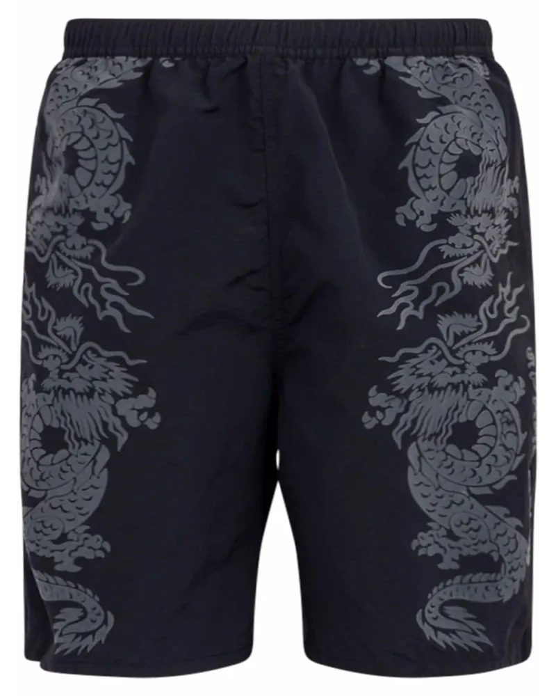 Supreme Being Dragon Badeshorts Schwarz