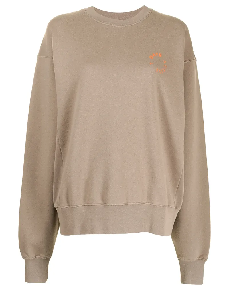 7 DAYS Active Monday Sweatshirt - Grau Grau