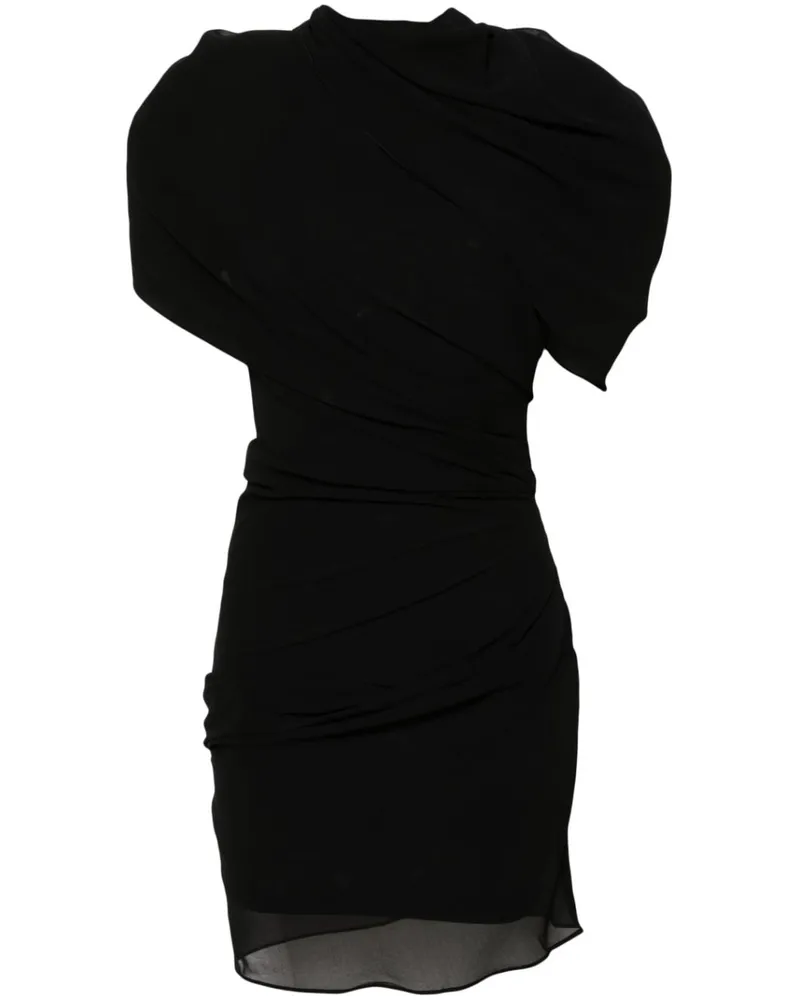 Jacquemus La Robe Castagna Minikleid - Schwarz Schwarz