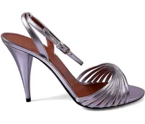Sexy Sandalen 100mm - Silber