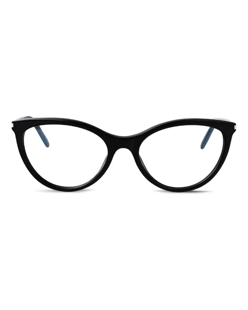 Saint Laurent Brille mit Cat-Eye-Gestell - Schwarz Schwarz