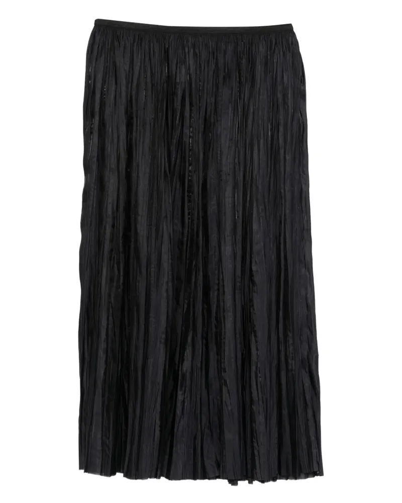 Roberto Collina pleated midi skirt - Blau Blau