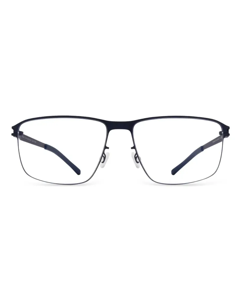 Mykita Chip Brille mit eckigem Gestell - Blau Blau