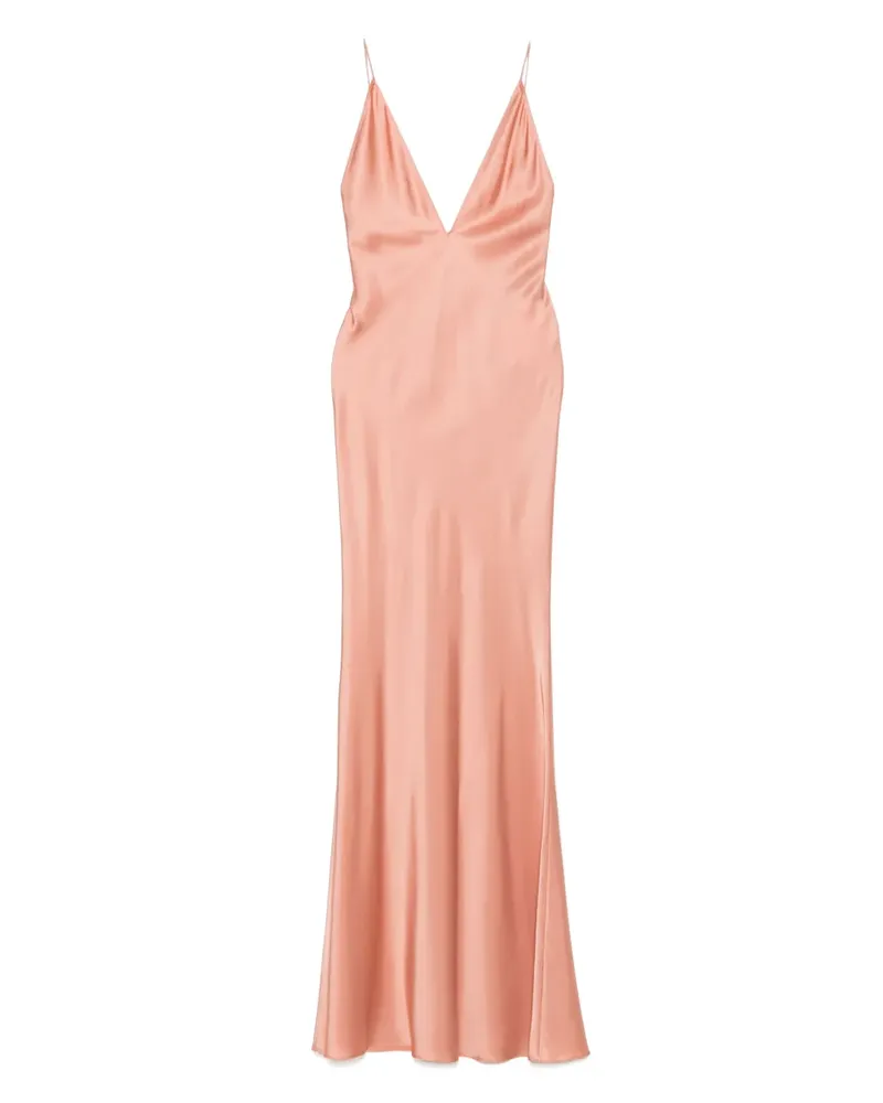 The New Arrivals Ilkyaz Ozel Claudie Maxikleid - Rosa Rosa