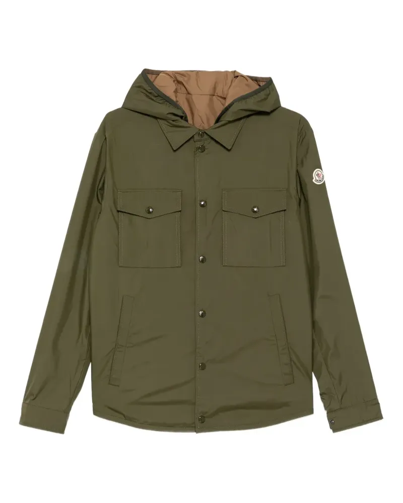 Moncler Chirano Kapuzenjacke mit Taschen - Grün Grün