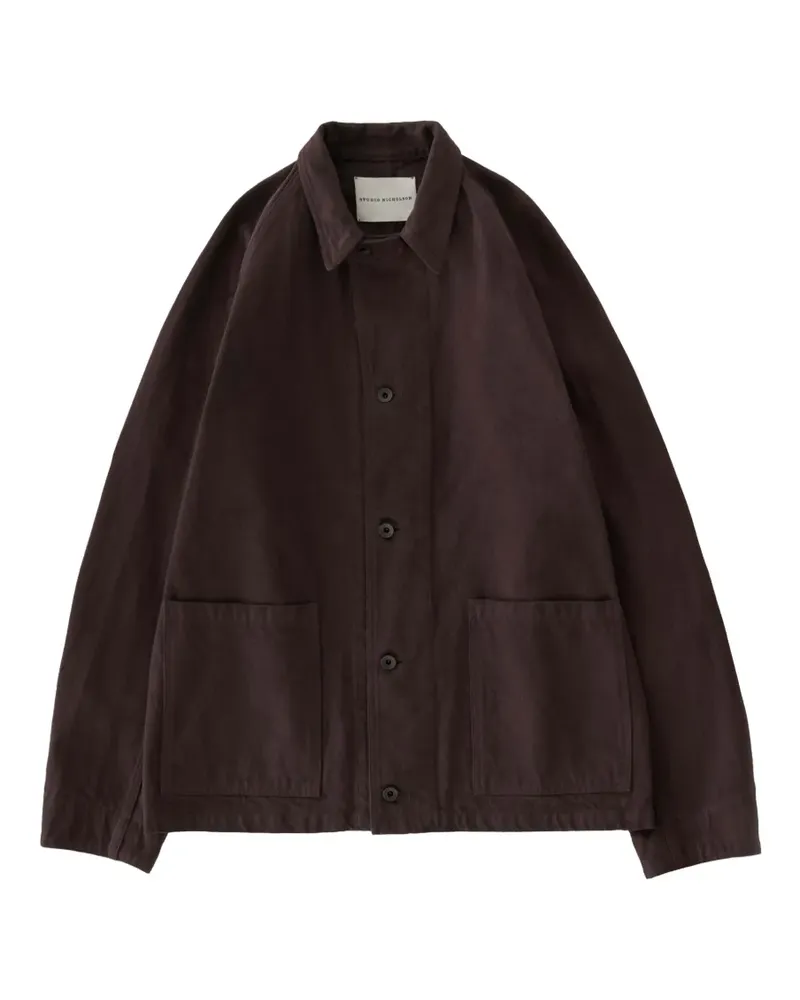 Studio Nicholson Newark Jeansjacke - Braun Braun