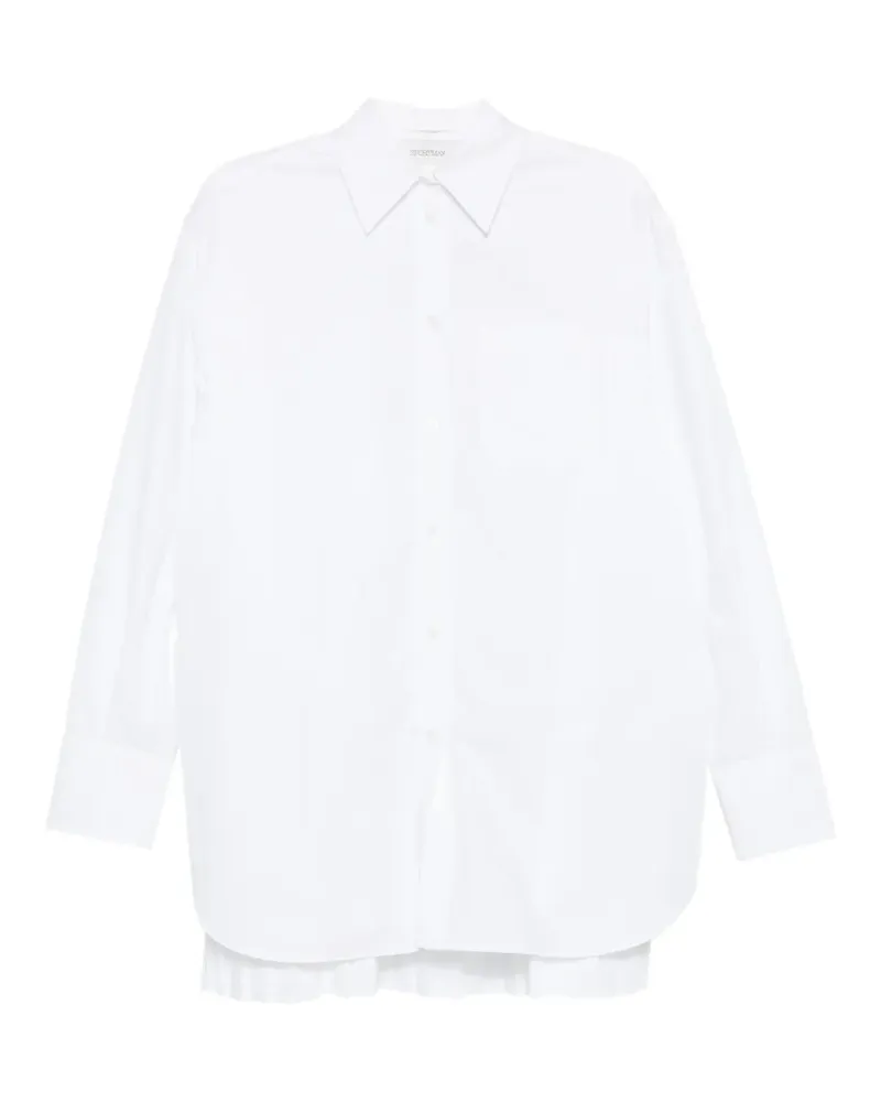 SPORTMAX Spanespola Hemd mit Rüschen - Weiß Weiß