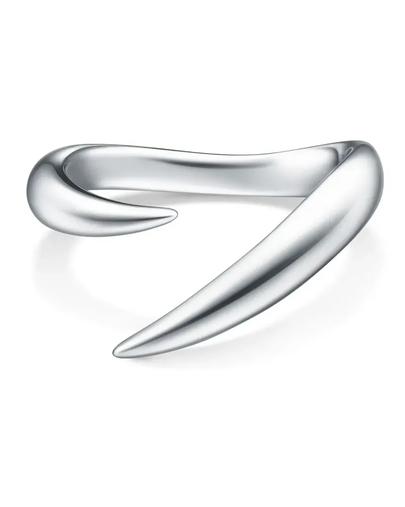 TASAKI 18kt Collection Line Weißgoldring - Silber Silber