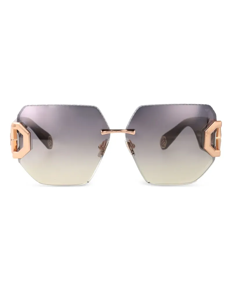Philipp Plein SPP1338FCG ROSE GOLD GREEN - Rosa Rosa