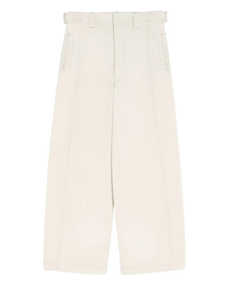 Christophe Lemaire Hose mit seitlichen Laschen - Nude Nude