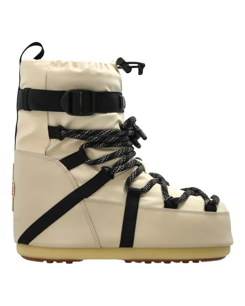 Moncler x Moon Boot Icon Low snow boots - Weiß Weiß