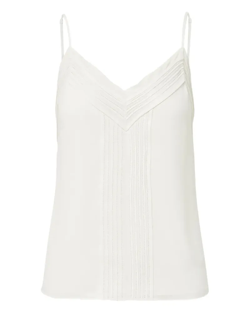 Veronica Beard Tanktop mit Falten - Nude Nude