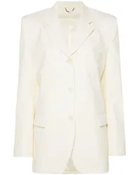 Magda Butrym Einreihiger Blazer Nude