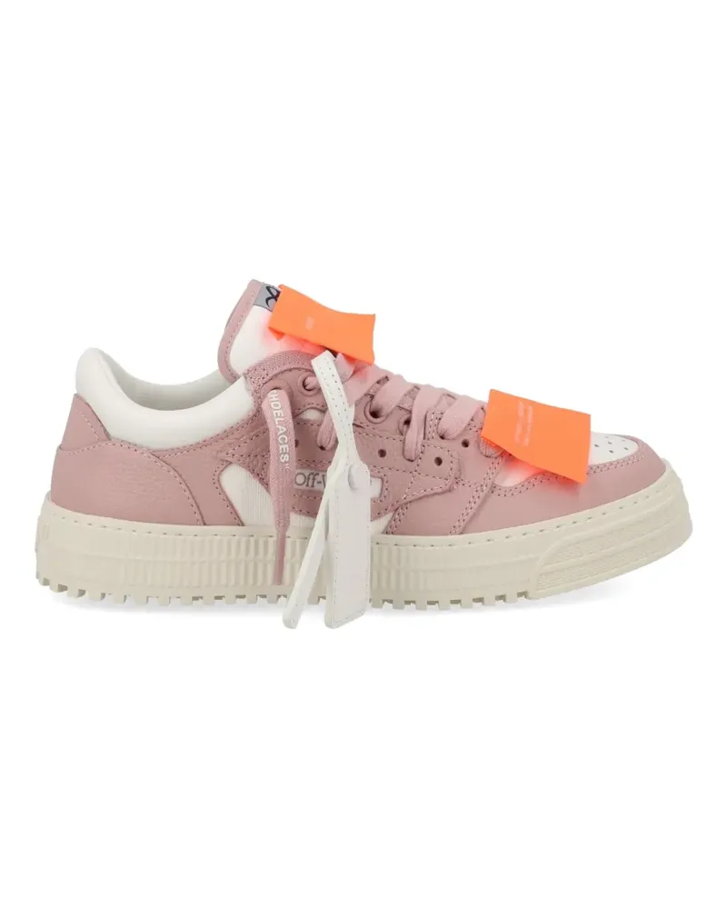 OFF-WHITE zip tie panelled sneakers - Rosa Rosa