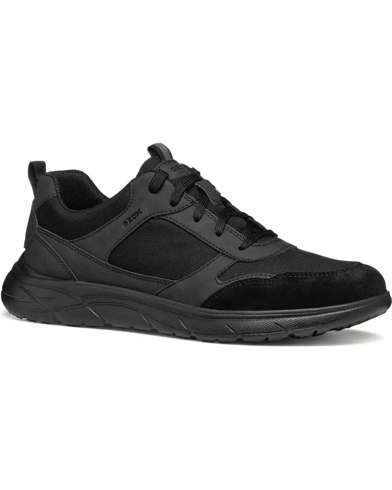 Geox Portello Sneakers - Schwarz Schwarz