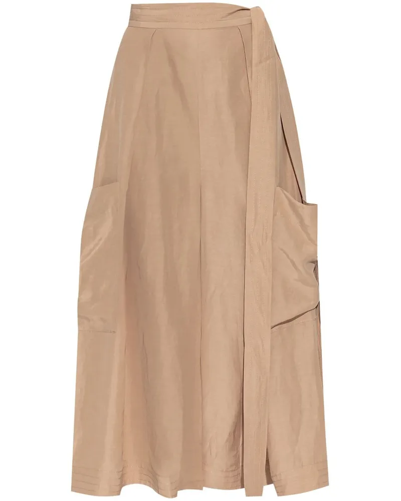 By Malene Birger Darlene Hose mit weitem Bein Nude