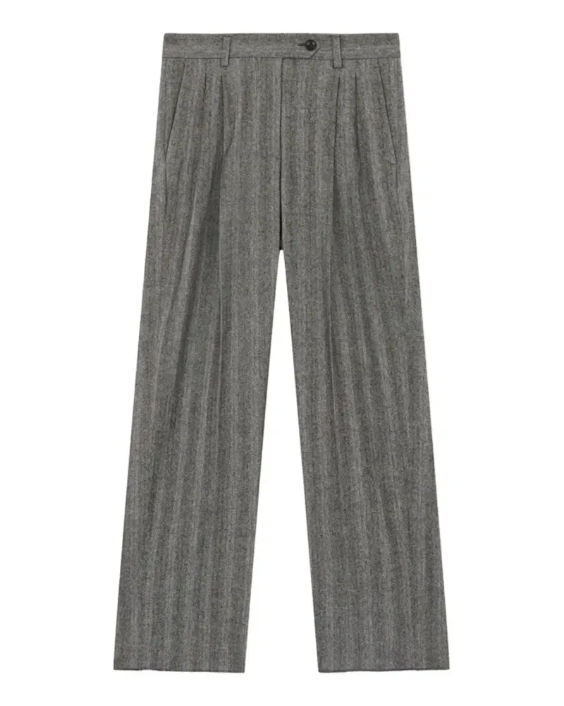 Fortela Jem pinstrip trousers - Grau Grau