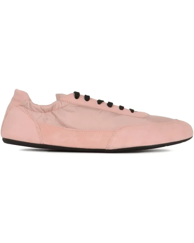 Prada Collapse Sneakers aus Wildleder - Rosa Rosa