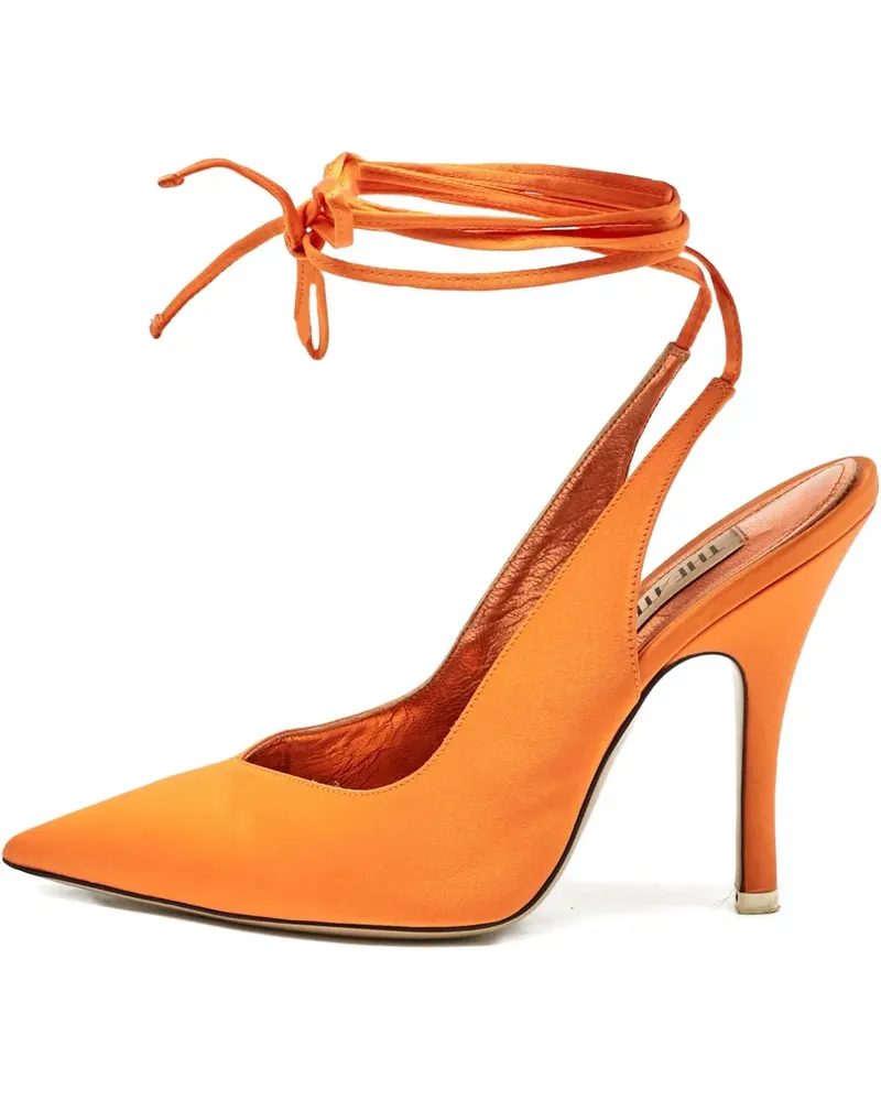 ATTICO Pumps mit Absatz 115mm - Orange Orange