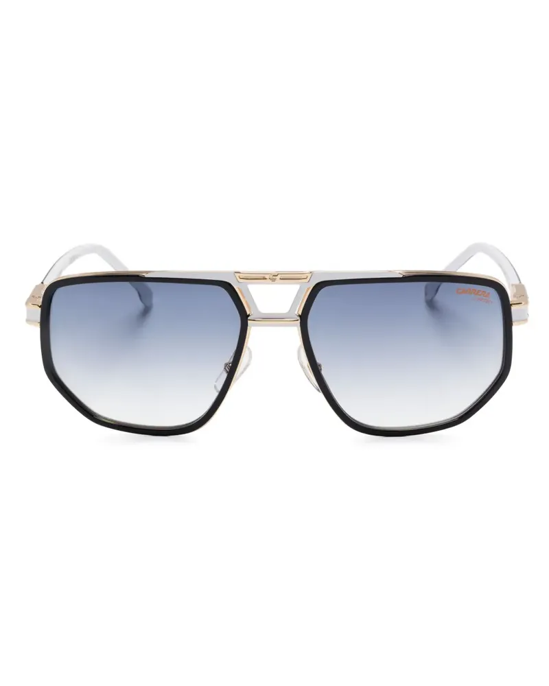Carrera Getönte Pilotenbrille - Schwarz Schwarz