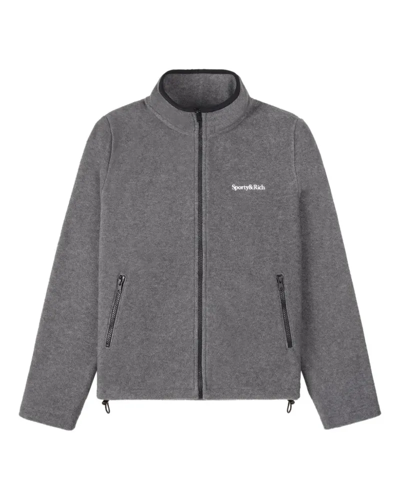 SPORTY & RICH Jacke mit Reißverschluss - Grau Grau