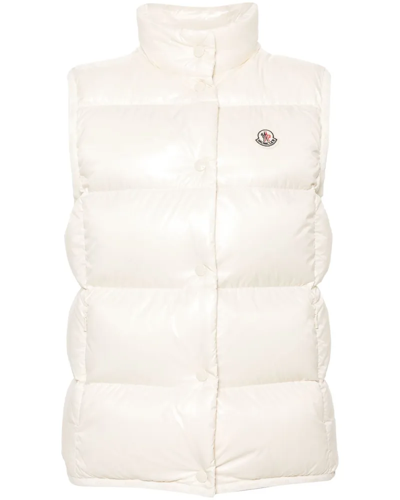 Moncler Badia Daunenweste - Weiß Weiß