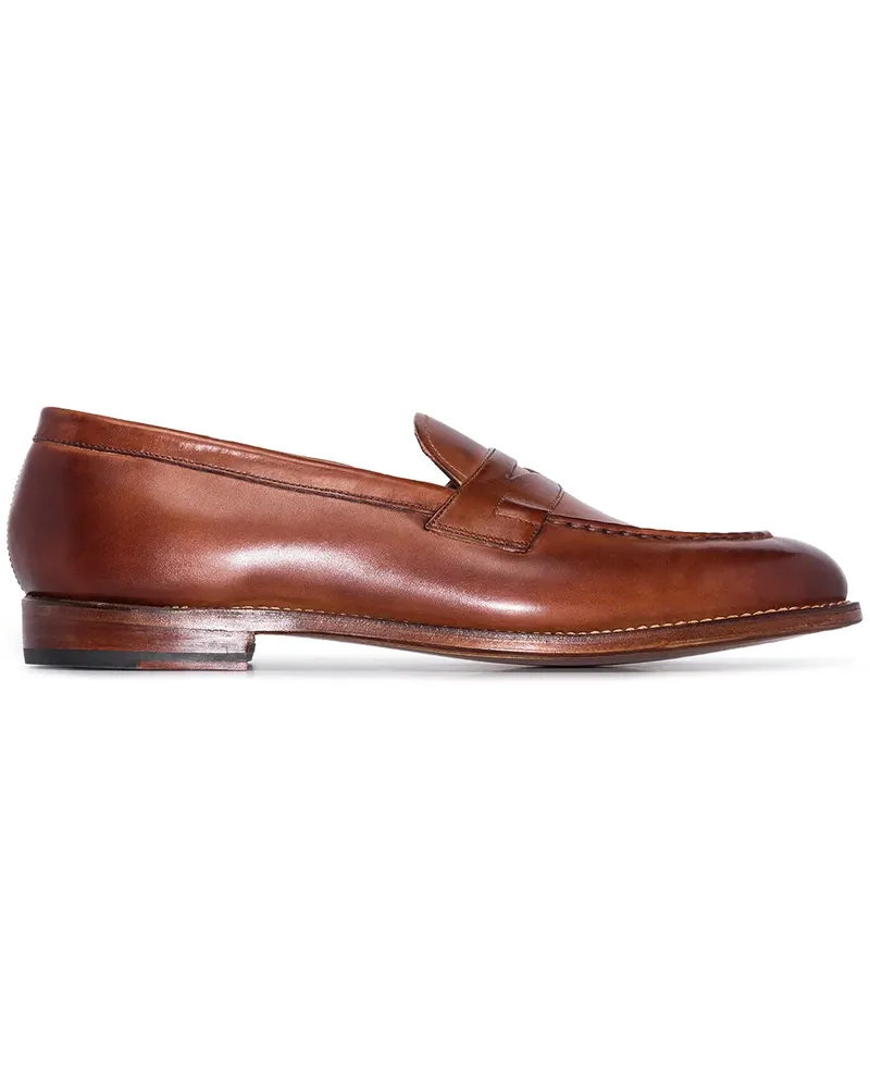 Grenson  Loafer mit mandelförmiger Kappe - Braun Braun