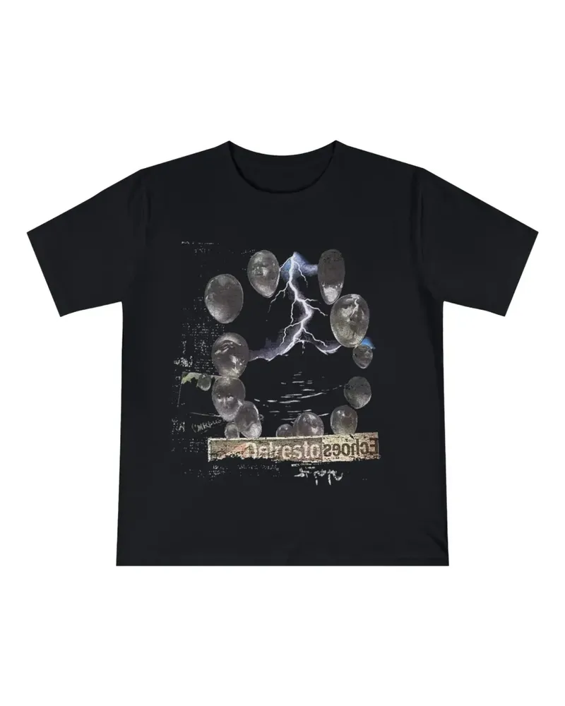 Travis Scott Utopia Delresto "Circus Maximus Tour 2023" T-Shirt - Schwarz Schwarz