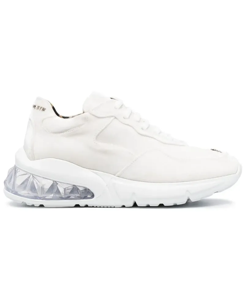 Philipp Plein Runner Sneakers - Weiß Weiß
