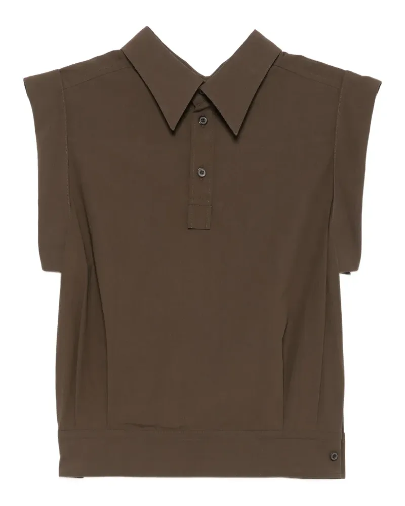 Issey Miyake Odd blouse - Braun Braun