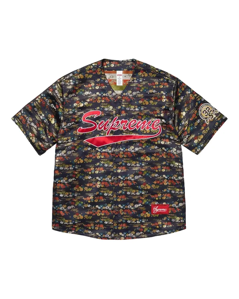 Supreme Being floral-jacquard jersey - Schwarz Schwarz