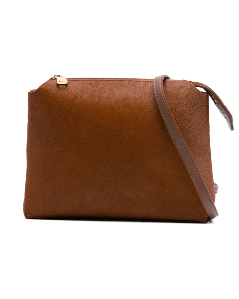 KHAITE Lina' Clutch - Braun Braun