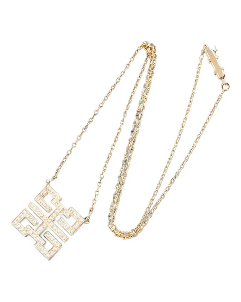 Cartier 2020s Dragon Mini Wish Knot diamond necklace - Gold Gold