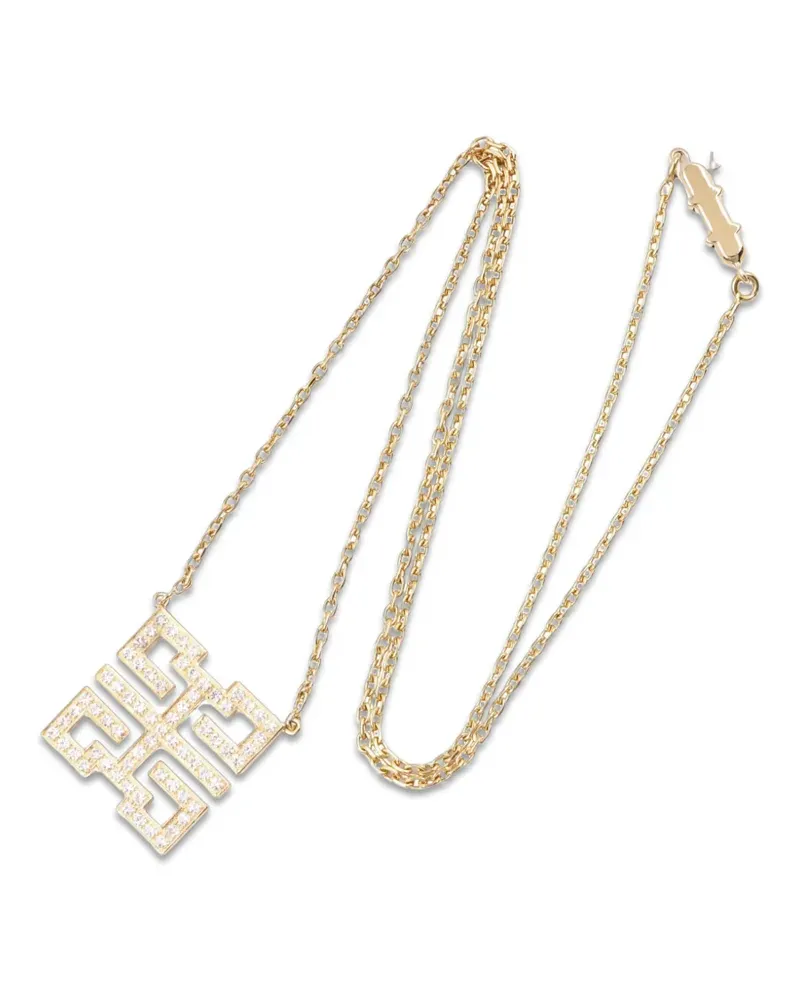 Cartier 2020s Dragon Mini Wish Knot diamond necklace - Gold Gold
